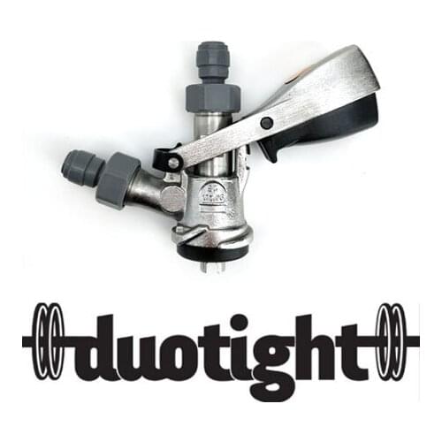 S-TYPE COUPLER - FULL STAINLESS STEEL - DUOTIGHT 5/8" TO 8MM PUSH IN