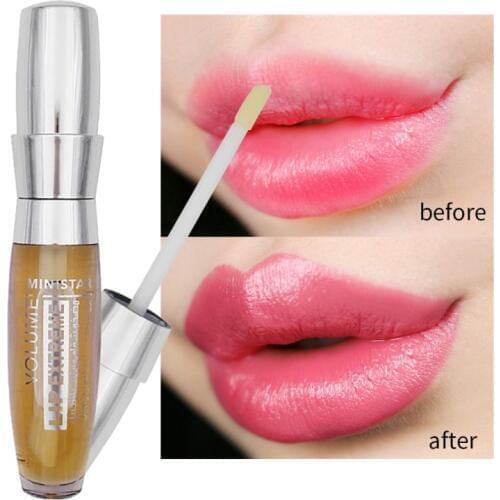Lip Care Serum Makeup Lip Plumper Oil Moisturizing Lips Long Lasting Extreme Lip Plump Gloss
