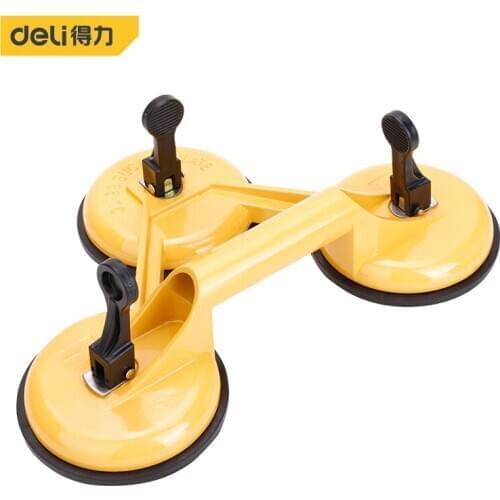Deli Three Grasp Glass Sucker Dent Puller Bodywork Repair Panel Screen Tool Universal Remover Carry Tools Car Suction Cup Pad