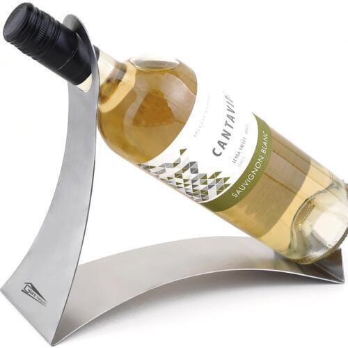 1PC High grade stainless steel wine rack L shaped wine holder KJ 3006