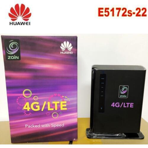 Free Shipping+1000mAh battery+Huawei E5172 E5172as-22 150Mbps Lte Tdd FDD Huawei Wireless 4G Router