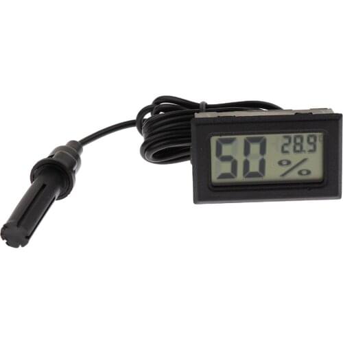Digital LCD Thermometer Hygrometer Humidity Temperature Tester Home, Temperature Measurement Range -50 ℃- 70