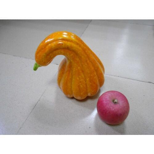 Food Pumpkin Fruit And Vegetable Toy Model Simulation Early Educational Kid Pretend Play House Kitchen Hallowmas Unisex Foam
