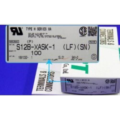 S12B-XASK-1 header Connectors terminals housings 100% new and Original parts S12B-XASK-1 (LF)(SN)