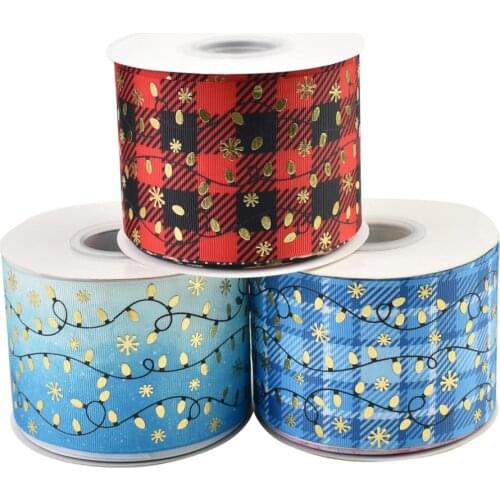 HSDRibbon 75mm 3inch hsd-design custom Pattern on Grosgrain Ribbon