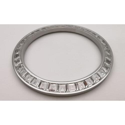 Customized Watch Bezels With Moissanite Gems For Rolex 40mm Daytona Watch Refitting, Watch Accessory