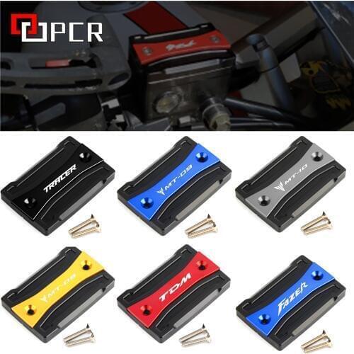 For YAMAHA FZ1 FZ6 FZ8 FAZER FZ6N FZ6S FZ6R XSR 700 TDM 900 xjr 1300 Motorcycle Front Brake Cylinder Cap Fluid Reservoir cover