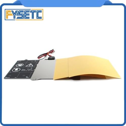 Clone Prusa mini magnetic heating bed 24V and steel plate +PEI stickers pursa mini heating bed support PLA, PETG, ASA, ABS, Flex