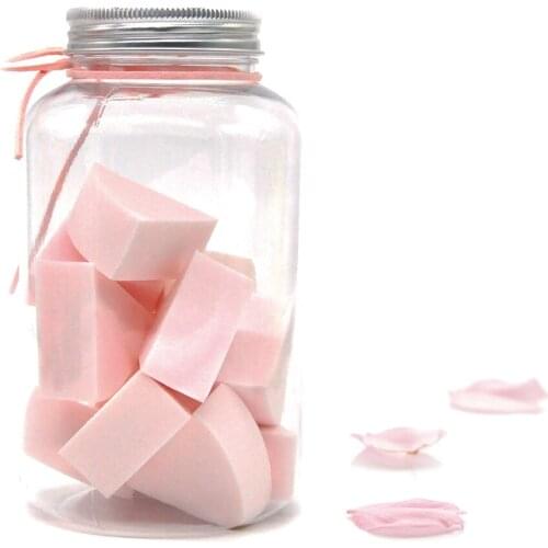 Cosmetic sponge makeup puff 12pcs/bottle