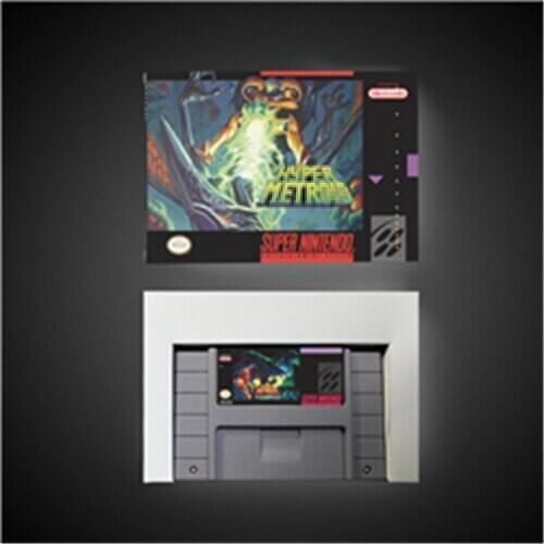 Super Metroided Hyper Version - RPG Game Card Battery Save US Version Retail Box