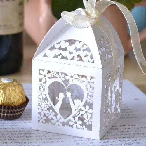 Wedding Occasion and Event&Party Supplies Type laser cut wedding favor boxes