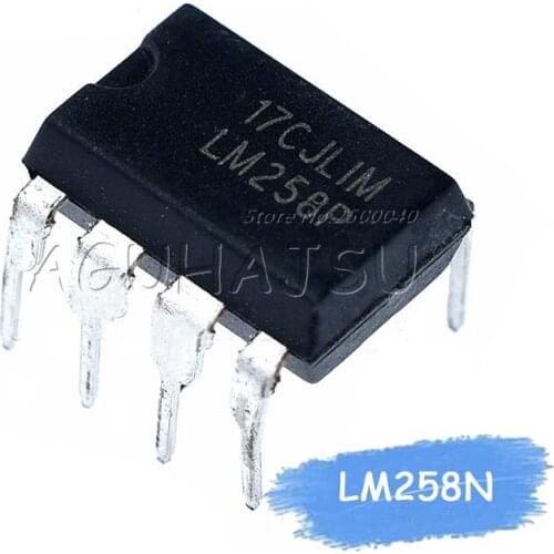 10PCS LM258P DIP8 LM258 DIP LM258N DIP-8 new and original IC