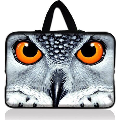 7.9 10 12 13 14 inch Owl laptop bag tablet sleeve case with handle PC handbag 13.3 15.6 17.3 inch computer notebook cover pouch