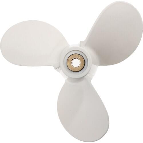 Aluminum 3- Boat Propeller Ship Puller 7 1/2 X 8 BA For Yamaha 2-6HP
