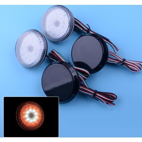 DWCX Car LED Rear Bumper Reflector Lamp Light Fog Brake Red Fit For Nissan Qashqai Juke Toyota Corolla Sienna Scion iQ xB