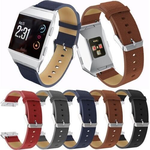 Bracelet Genuine leather Watch bands for Fitbit Ionic straps band Smart Accessories Replacement Wrist band Watchstrap sport belt