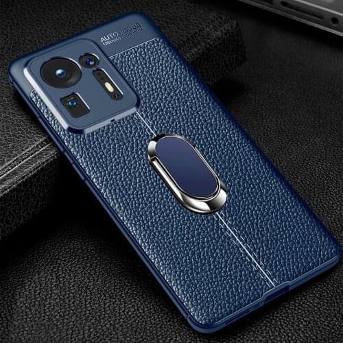 For Xiaomi MIX 4 Mi MIX4 Case POCO X3 GT M3 Pro 5G POCO F3 M3 X3 Pro NFC F2 Pro Slim Soft silicone Fiber Find Ring Holder cover