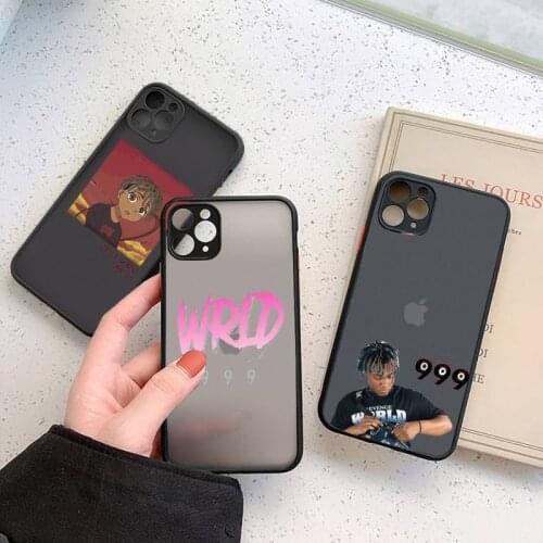 Juice Wrld Lucid Dream Hip Hop Rap Phone Cases matte transparent For iphone 7 8 11 12 plus mini x xs xr pro max cover
