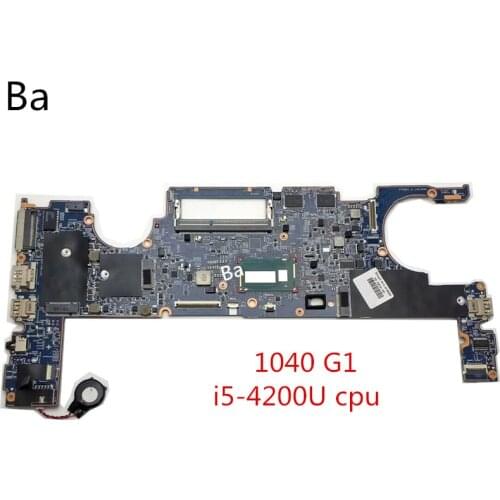 For HP EliteBook 1040 G1 laptop motherboard with integrated graphics card I5-4200U CPU completed full testing
