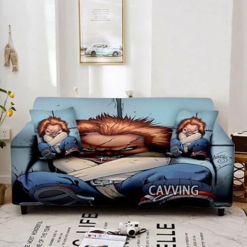 CHUCKY 3D Sofa Covers Elastic Couch Slipcovers Sofa Protector funda sofa Couch Cover 1-4 Seaters