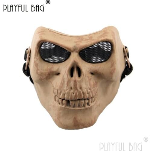PB Playful bag Outdoor CS field protection M02 skull M04 skull Mask Cosplay equipment CS game accessory Toy parts QC98S