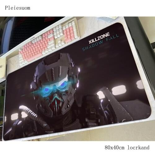 Killzone mousepad gamer anime 800x400mm gaming mouse pad large New arrival notebook pc accessories laptop padmouse ergonomic mat