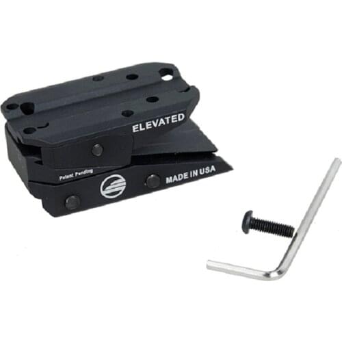 RMR T1 Alloy base bracket holographic sight 22mm card slot adjustable height