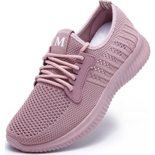 Womens Shoes 2021 New Casual Slip-on Breathable Wear-Resistant Non-Slip Lazy Sneakers Light Comfortable Mesh Surface lady Shoes