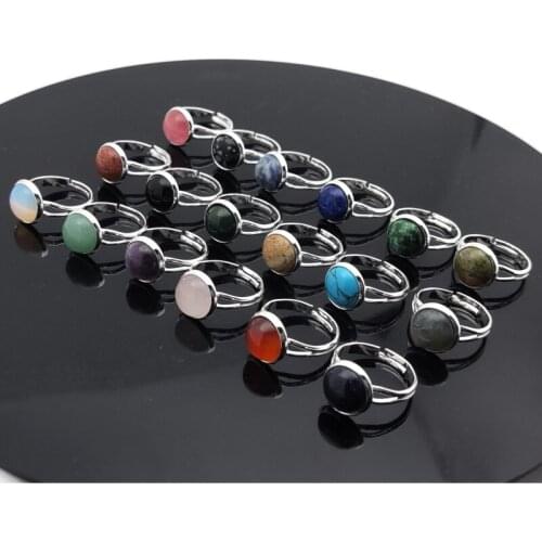 MARC KATE Rings With Crystals