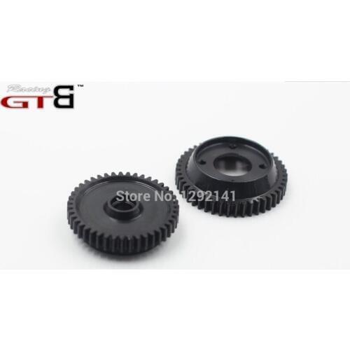 Hardened Steel Gear Set for Kyosho Inferno GT2 2-Speed (46T / 43T) Shoe Type GP