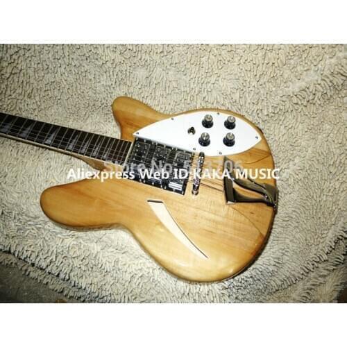 Natural 12 Strings Electric Guitar 3 Pickups New Arrival Best Free Shipping