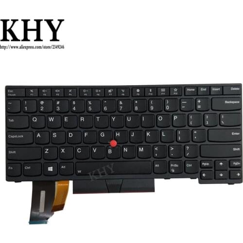 Original US backlight Keyboard For ThinkPad E480 E490 L380 L390 L480 L490 T480S T490 T495 P43S 01YP280 01YP360 01YP440 01YP520