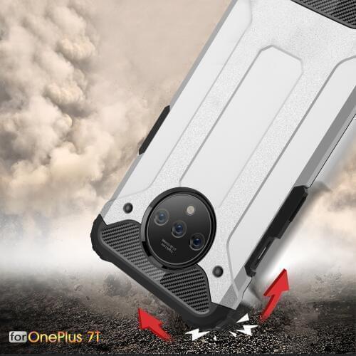 Strong Hybrid Tough Shockproof Armor Phone Back Case For OnePlus 8 Pro 7T 1+7 Pro 1+6T One Plus 6 1+5T Hard Rugged Impact Cover