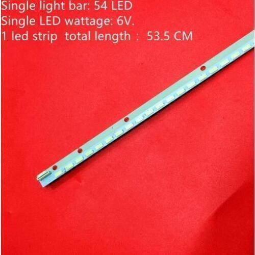 LED backlight strip bar 54LEDs for LG 42" V13 Edge REV0.8 42LA644V 6920L-0001C 6916L-1269A 6922L-0103A 6922L-0062A 6916L-1316A