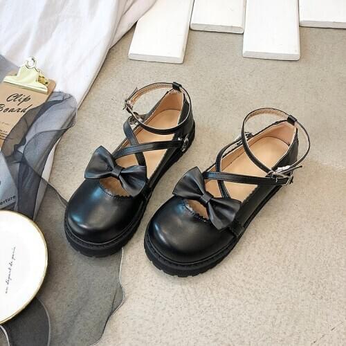 England small leather shoes female 2020 Spring New Style Korean-style versatile flat Lori Japanese-style jk lolita shoes