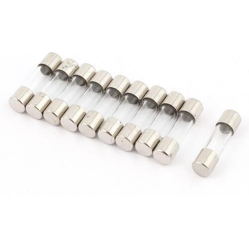 UXCELL 10 Pcs Quick Fast Blow Glass Fuse 5X20mm 250V 32Ma 0.032A