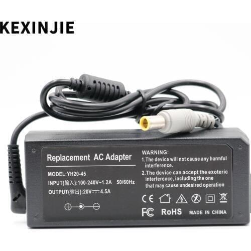 20V 4.5A 90W Replacement AC Adapter Charger For Lenovo Thinkpad E420 E430 T61 T60p Z60T T60 T420 T430 F25 Notebook Power Supply
