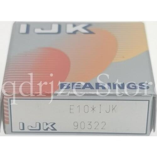 (10 PCS)IJK separable angular contact ball bearing E10 10mm X 28mm X 8mm