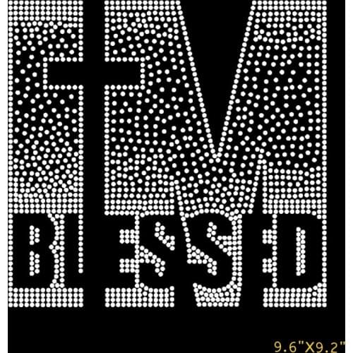 4pc/lot New Arraival Gods Girl GG Religious Custom Gods girl Rhinestone Transfer Motif Iron On For T-shirts