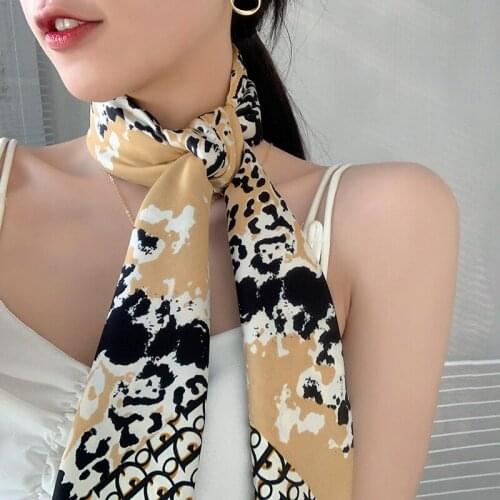 2021 new spring women scarf quality shawl silk fashion scarf headscarf beach sunscreen bag headscarf scarf 90cm*90cm