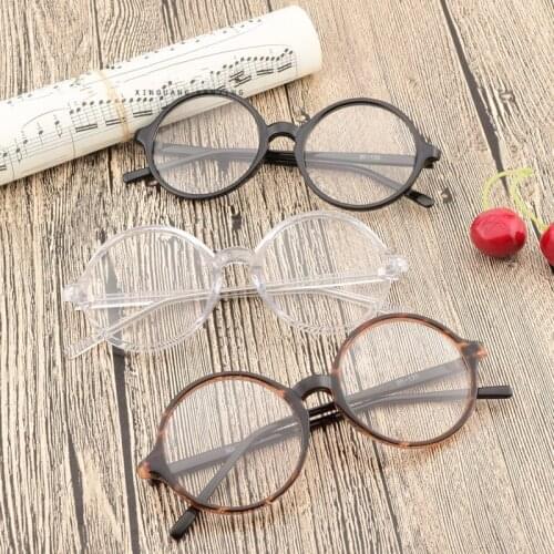 45mm Vintage Round Eyeglasses Frames Full Rim Men Women Glasses Eyewear myopia Rx able Can wear for fashion directly