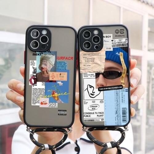 Fashion Label Barcode Case For Huawei P30Lite P20 P30 P40 Lite E Y6 Y7 Y9 Y7p 2019 Honor 9C Protective Bumper Back Cover Fundas