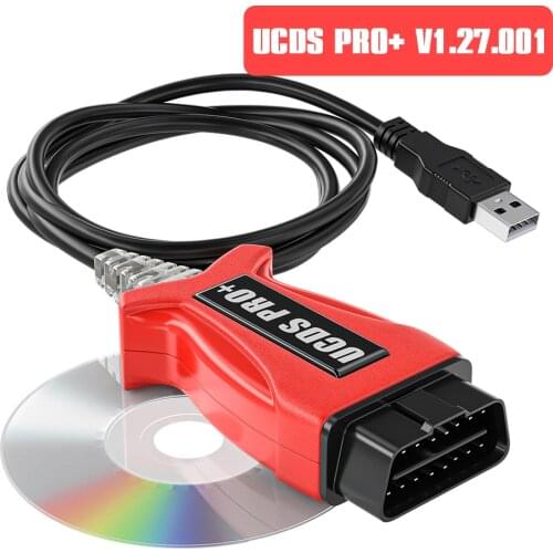 2021 Hot Sale OBD2 Diagnostic tool for UCDS PRO UCDSPRO Software V1.27 Full Function FOR Ford Focus 3 for Ford kuga1 accessories
