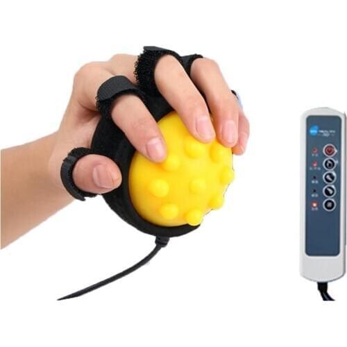 Electric Hot Compress Stroke Hemiplegia Finger Recovery Equipment Hand Training Electric Fingers Massager 110V-220V Infrared