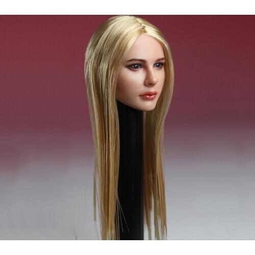 1:6 Scale European Womens Girl Head Avril Head Sculpt Models for 12 Inches Figures Bodies Dolls