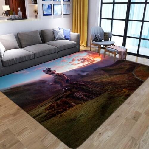 Dinosaur Gamer Carpets for home Living Room 3d Entrance Hall soft Floor door Mat Bath Anime play Area Rug Teenager Bedroom Decor