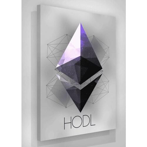 Paintings Wall Art Pattern Purple Hodl Canvas Modular Beautiful Cool Picture HD Print Posters Frame For Living Room Home Decor