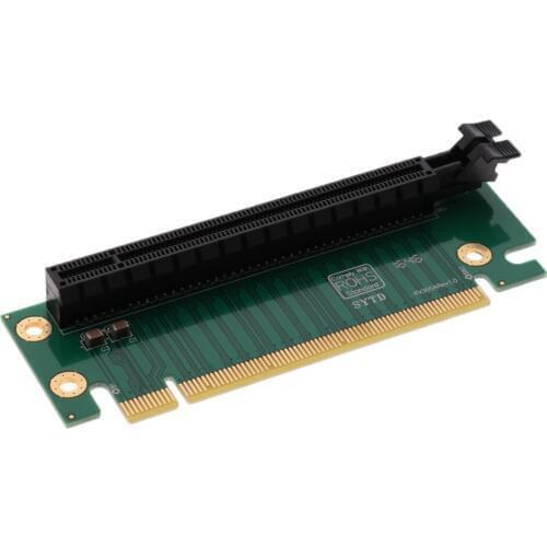 PCI-Express 16x Riser Card 90Degree Right Angle Riser Adapter Card for 2U