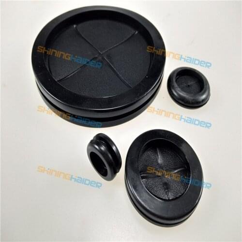 10-400PCS opening hole 16-130mm single side rubber grommets rubber cable protector type B single side grommets