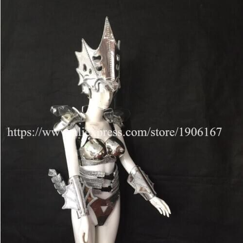 Sexy Lady Stage Performance Clothes Victoria Dance Catwalk Shows Women Ballrooom Costume Dancer DJ Singer Suit